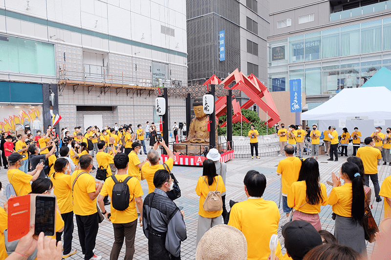 広島大仏里帰りプロジェクトスナップ06