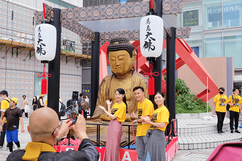 広島大仏里帰りプロジェクトスナップ07